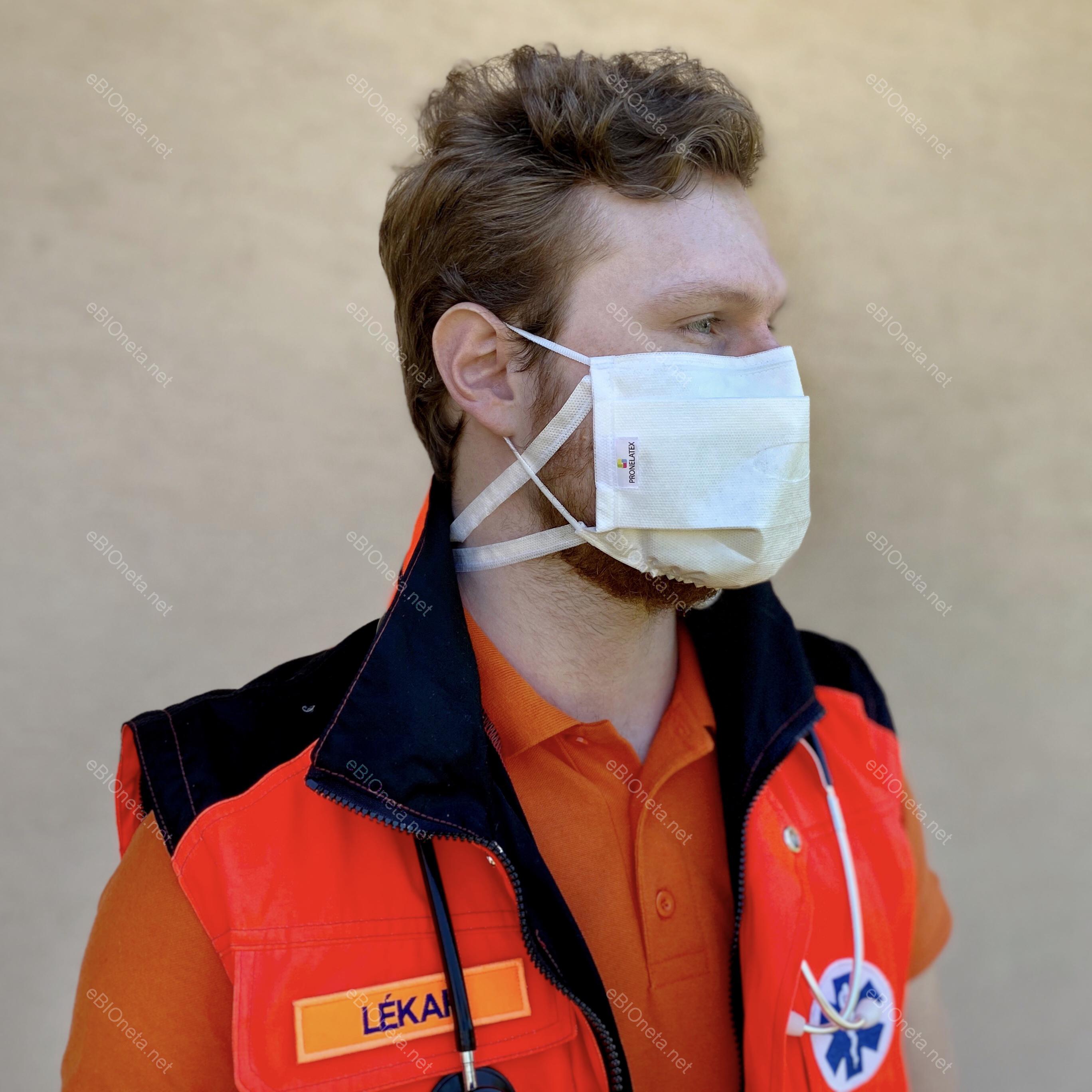 Respiratory mask NTF Pack 10kusů- L - EcoEVO Pro FFP3